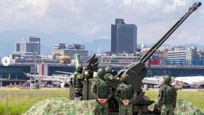 তাইওয়ান মহড়া