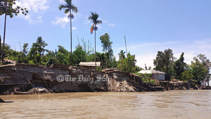 কুড়িগ্রামে ভাঙন