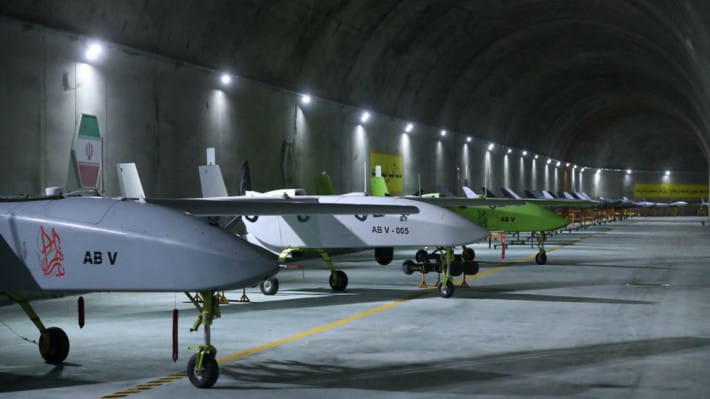 সম্প্রতি ড্রোন  উৎপাদনে ইরান বিশেষ খ্যাতি অর্জন করেছে। ফাইল ছবি: রয়টার্স