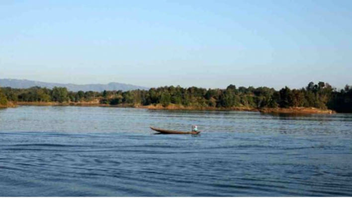 কাপ্তাই লেক। ছবি: ইউএনবি