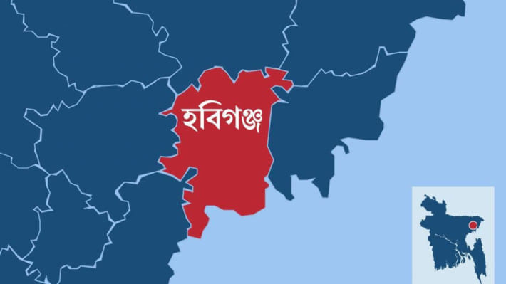 হবিগঞ্জ মানচিত্র