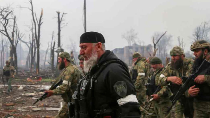 ইউক্রেনে চেচেন যোদ্ধা