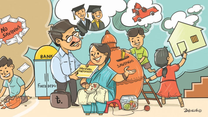 টাকা জমানোর উপায়