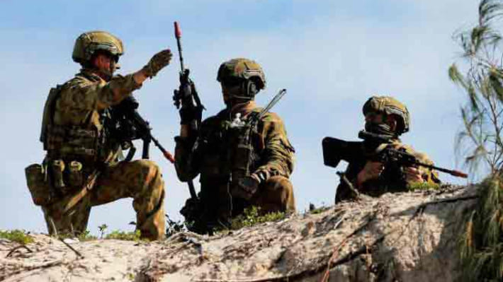 ইউক্রেনীয় সেনাদের প্রশিক্ষণ