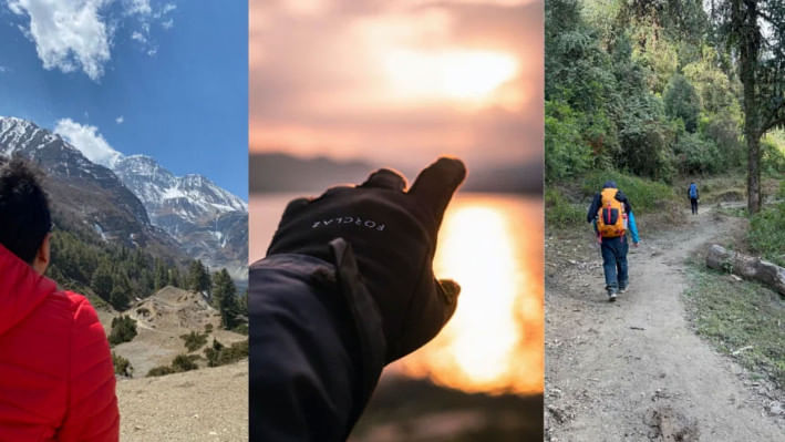 নেপালে ট্রেকিংয়ের প্রস্তুতি 