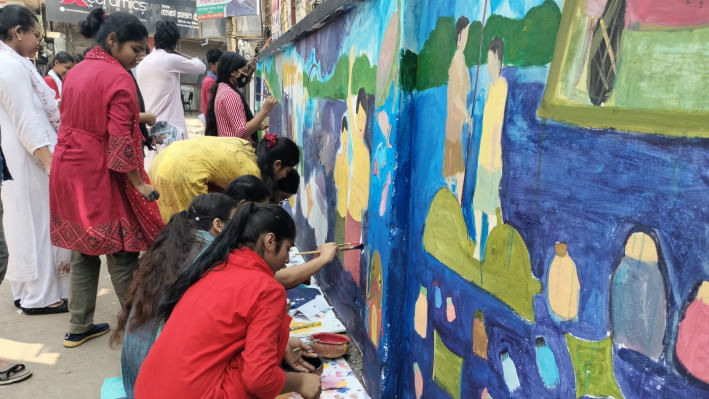 নদী দূষণ