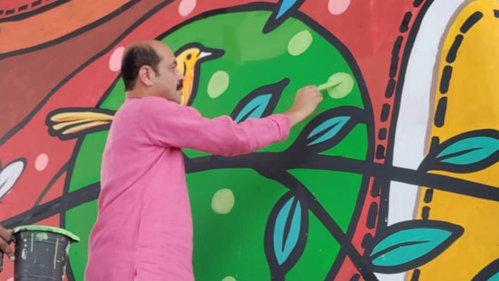 ঢাকা উত্তর সিটি কর্পোরেশন, মেয়র আতিকুল ইসলাম, গ্রাফিতি আর্ট,