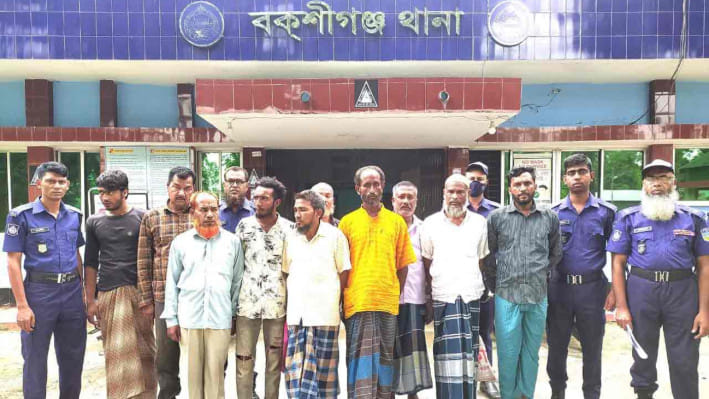 বিএনপির নেতাকর্মী গ্রেপ্তার