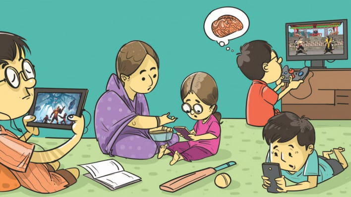 সামাজিক যোগাযোগমাধ্যম, স্ক্রিন টাইম, মানসিক স্বাস্থ্য,