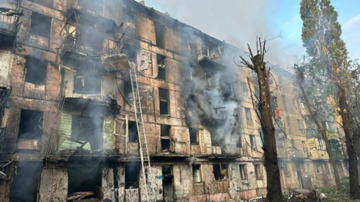 মধ্য ইউক্রেনে রুশ হামলা