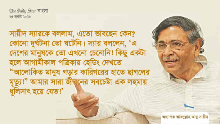 অধ্যাপক আবদুল্লাহ আবু সায়ীদ