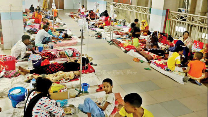 ডেঙ্গু প্রাদুর্ভাবের সময় স্যালাইন রেশনিং