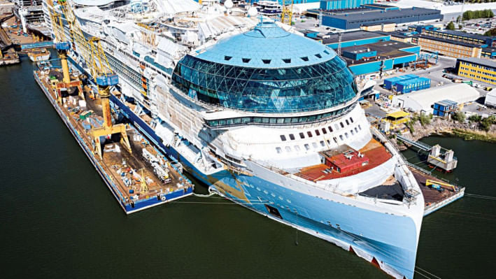 বিশ্বের সবচেয়ে বড় প্রমোদতরী