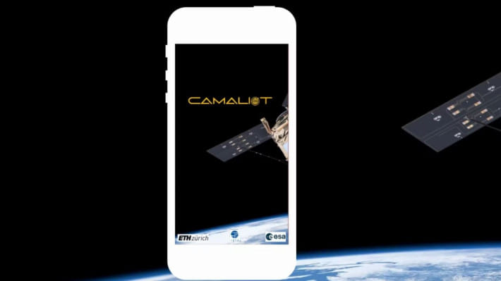 ক্যামালিয়ট অ্যাপ অ্যান্ড্রয়েড ফোনকে মহাকাশ পর্যবেক্ষণ যন্ত্রে রূপান্তর করতে পারে। ছবি: ক্যামালিয়টের সৌজন্যে