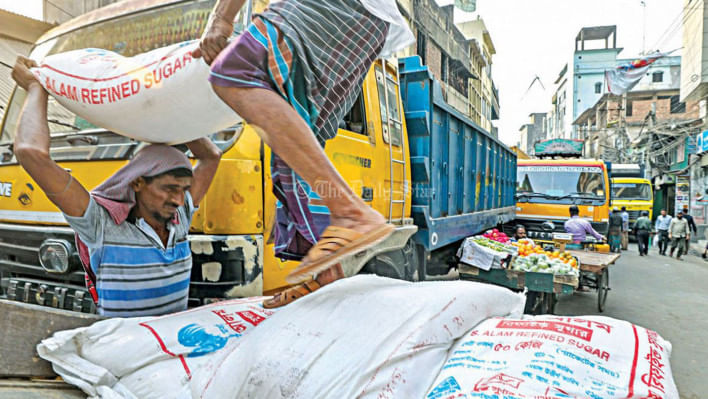 ভারতের চিনি রপ্তানি