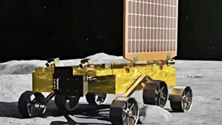 ভারতের প্রজ্ঞান রোভার। ছবি: সংগৃহীত