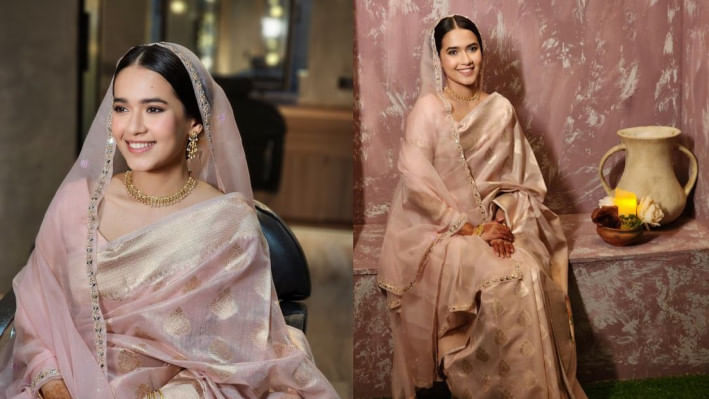 মুনজেরিনের বিয়ের সাজ