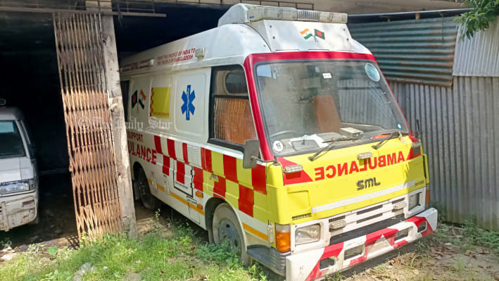 ভারতের দেওয়া অ্যাম্বুলেন্স