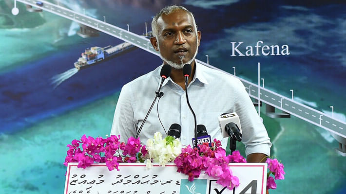 মালদ্বীপের প্রেসিডেন্ট নির্বাচনে জয়ী হয়েছেন মোহামেদ মুইজ্জু। ছবি: রয়টার্স