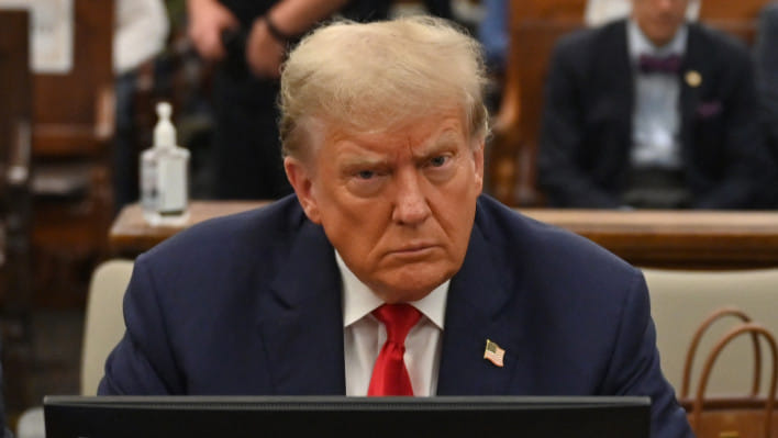 সাবেক মার্কিন প্রেসিডেন্ট ডোনাল্ড ট্রাম্প। ছবি: এএফপি