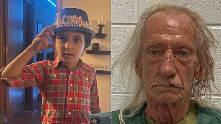 ফিলিস্তিনি-মার্কিন শিশু ওয়াদিয়া আল-ফাইউমি (৬) ও তার সন্দেহভাজন হত্যাকারী জোসেফ কুবা (৭১)। ছবি: রয়টার্স