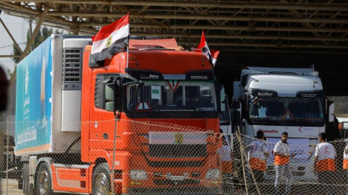 গাজায় ত্রাণ