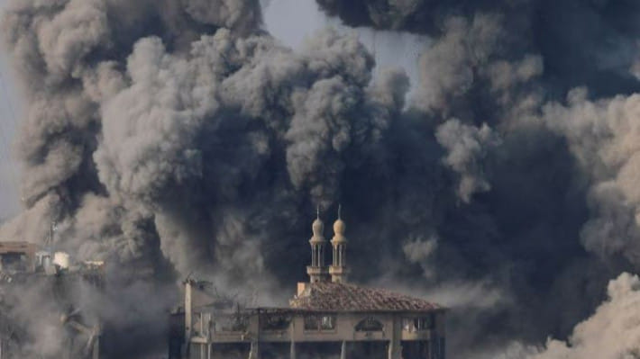 গাজায় ইসরায়েলি হামলা