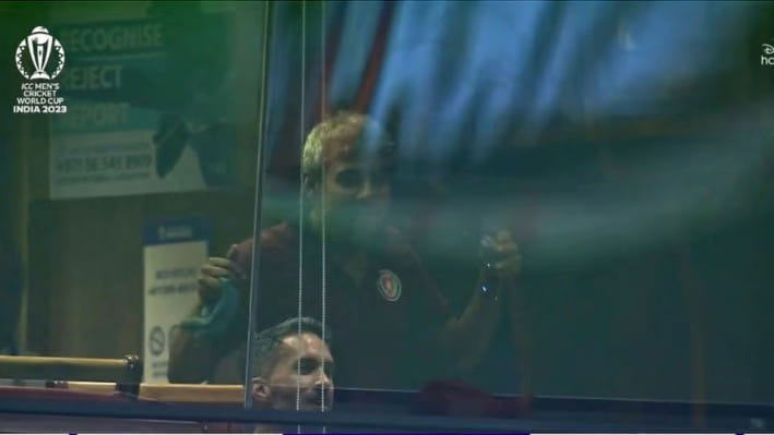 লাবুশেন আউট হতেই উৎসব শুরু করে দিয়েছিল আফগানরা