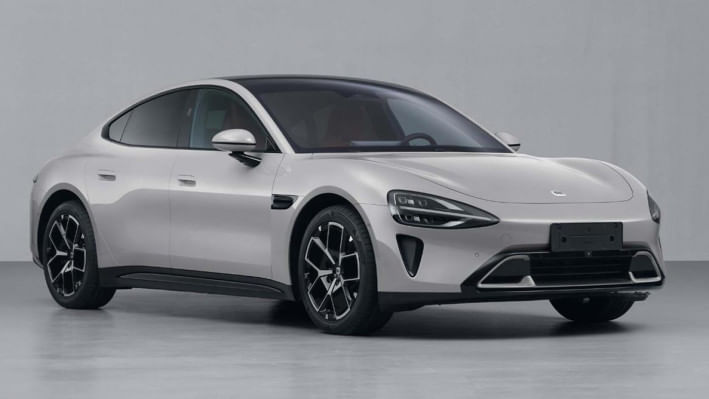 শাওমির এসইউ৭ গাড়ি। ছবি: চীনের মন্ত্রণালয়ের ওয়েবসাইট থেকে সংগৃহীত