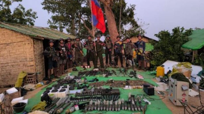 মিয়ানমারে সেনাদের ওপর হামলা