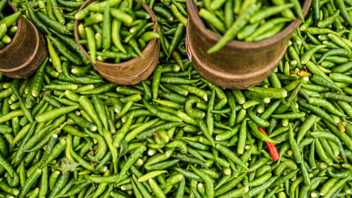 ভাতের সঙ্গে কাঁচামরিচ খাওয়া কি ভালো