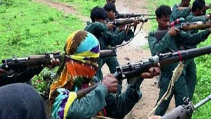 মাওবাদীদের প্রশিক্ষণের দৃশ্য। ফাইল ছবি: স্টেটসম্যান