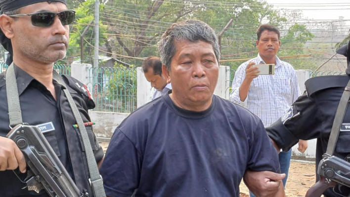 বান্দরবানে কেএনএফ সমন্বয়কারী গ্রেফতার