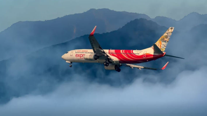 এয়ার ইন্ডিয়া এক্সপ্রেসের একটি ফ্লাইট। ফাইল ছবি: সংগৃহীত