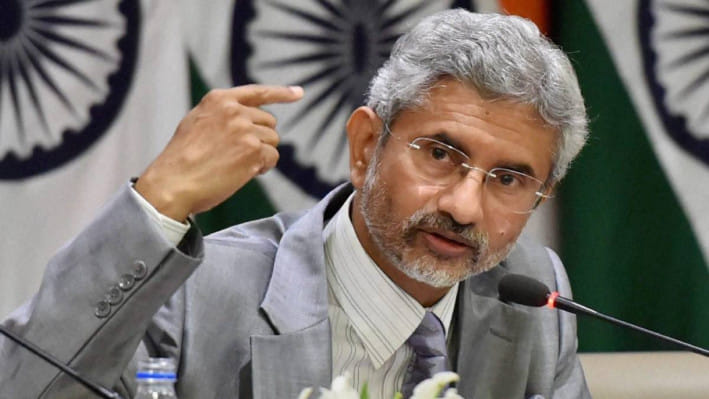 ভারতের পররাষ্ট্রমন্ত্রী এস জয়শঙ্কর। ফাইল ছবি: স্টেটসম্যান 