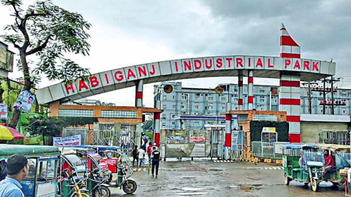 হবিগঞ্জে কলকারখানা