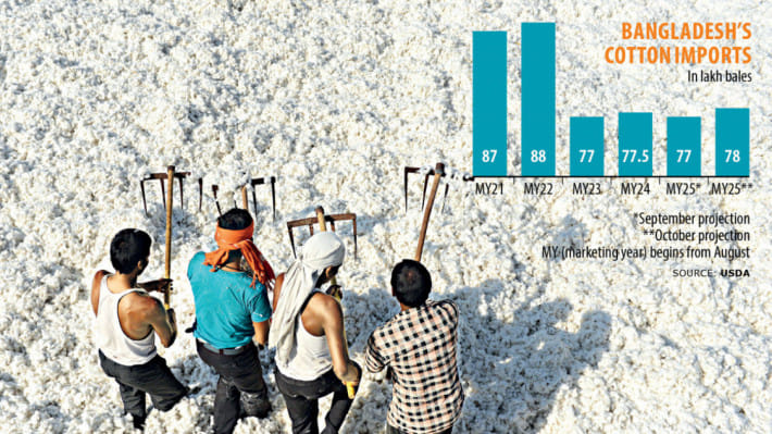 তুলা, তুলা আমদানি, মার্কিন কৃষি বিভাগ,