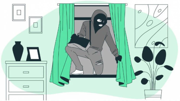 বাড়িতে ডাকাতি প্রতিরোধ
