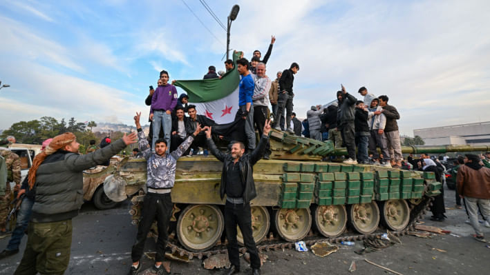 বাশার আল আসাদের পতন