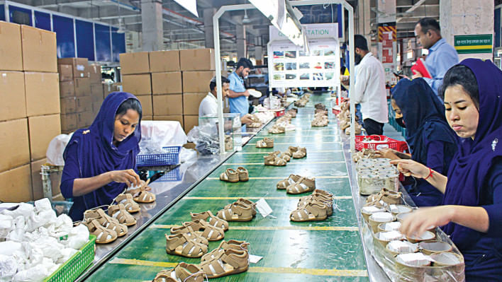 নন-লেদার জুতা