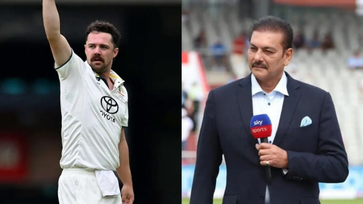 ravi shastri and travis head