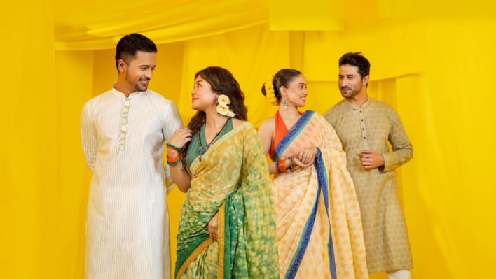 বসন্তের পোশাক