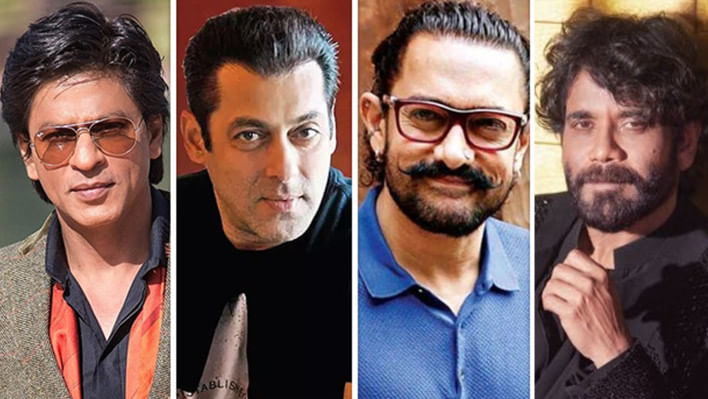 শাহরুখ খান, অমিতাভ বচ্চন, সালমান খান, বলিউড, নাগার্জুনা আক্কিনেনি,