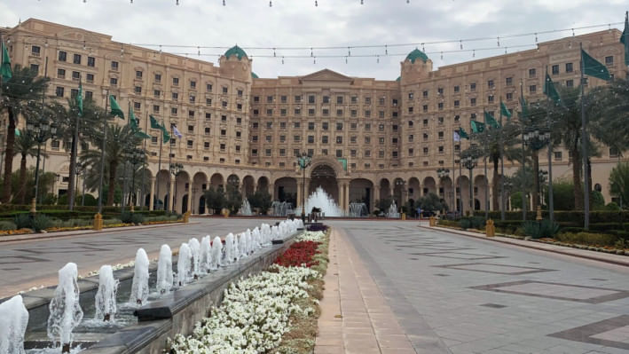 রিয়াদের রিৎজ কার্লটন হোটেলে আয়োজিত হতে যাচ্ছে রুশ-মার্কিন বৈঠক। ছবি: এএফপি