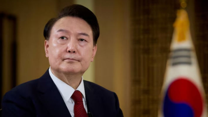 দক্ষিণ কোরিয়ার প্রেসিডেন্ট ইউন সুক ইওল। ফাইল ছবি: রয়টার্স