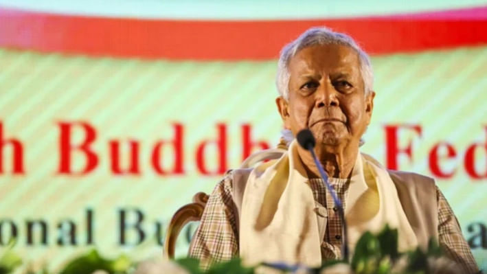 প্রধান উপদেষ্টা ড. ইউনূস। ছবি: BSS