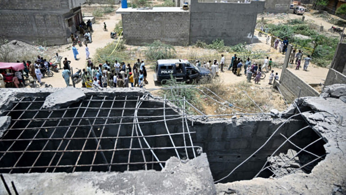 ভারতের ড্রোন ভূপাতিত