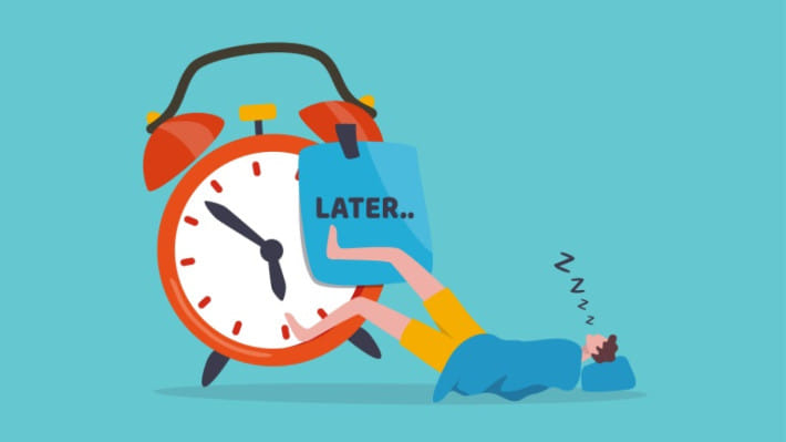 কাজ ফেলে রাখা