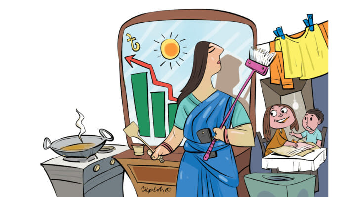 বাজেটে গৃহিণীদের কাজের মূল্যায়ন