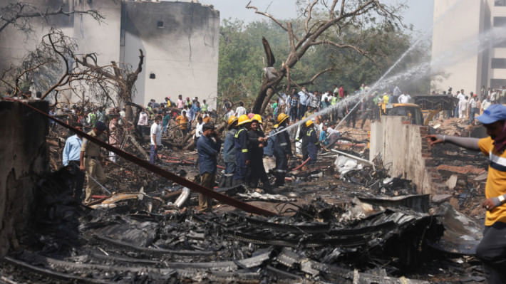 ভারতে বিমান বিধ্বস্ত